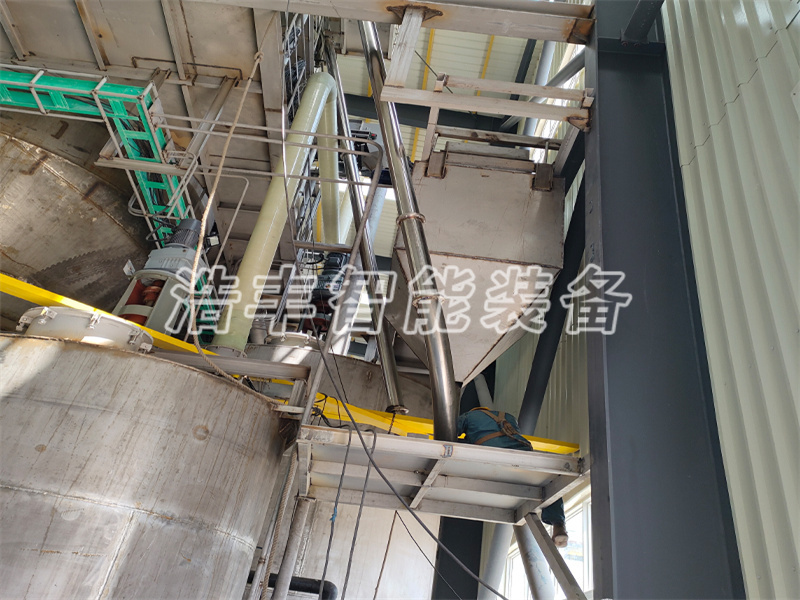 三氧化二銻管鏈輸送機應(yīng)用現(xiàn)場